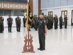 Pangdam XII/Tpr Pimpin Sertijab Pejabat Golongan IV