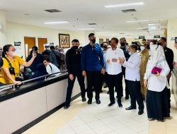 Tiba di Pekanbaru, Presiden Langsung Tinjau RSUD Arifin Achmad