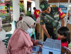 Melalui Pengobatan Gratis Babinsa Koramil 01 Tambun Tekan Angka TBC