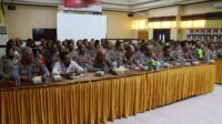 Kapolresta Pontianak Kombes Pol Adhe Hariadi SIK., MH., Langsung Kumpulkan Seluruh Perwira Jajarannya di Hari Pertama Tugasnya