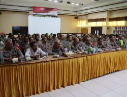 Kapolresta Pontianak Kombes Pol Adhe Hariadi SIK., MH., Langsung Kumpulkan Seluruh Perwira Jajarannya di Hari Pertama Tugasnya