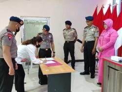 Satbrimob Polda Kalbar Gelar Sidang BP4R Bagi Personel Yang Akan Melangsungkan Pernikahan