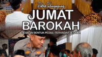 Jum’at barokah, Kapolres Tulungagung memberikan sedekah kepada pengurus jenazah Se kecamatan Pakel