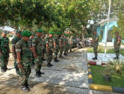 Melalui Jam Komandan Danramil 11 Pebayuran Pupuk Semangat Prajurit