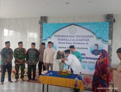 Danramil 01 Tambun Berikan Apresiasi Atas Tasyakuran Pembangunan Musholla Al Gaffar