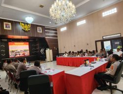 AKBP Sumarni Pimpin Giat Anev Operasi Lodaya 2022 Dan Sit Kamtibmas di Aula Patriatama Polres Subang