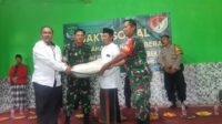 Berikan Tali Asih Danramil 01 Tambun Salurkan Bantuan Beras