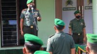 Kodim 0808/Blitar Gelar Acara Serah Terima Jabatan Perwira Dan Tradisi Pelepasan Anggota Yang Memasuki MPP
