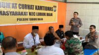 Jum’at Curhat, Kapolsek Lubuk Baja Kompol Budi Hartono: PPK dan Panwascam Lubuk Baja dapat Bersinergi