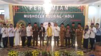 Dandim 0509 Kabupaten Bekasi Dampingi Forkopimda Kabupaten Bekasi Resmikan Musholla Al-Adli dan santunan Anak Yatim