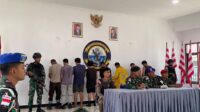 Pangkalan TNI Angkatan Laut Timika Dan Personel Satgas Tangkap Pelaku Pencurian 34 Karung Konsentrat Freeport