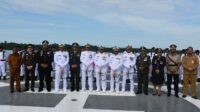 Upacara Tabur Bunga Dalam Rangka Hari Dharma Samudera Ke- 61 Tahun 2023