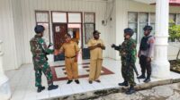Ciptakan Rasa Aman, Koramil 1715-01/Oksibil Dan Polres Pegunungan Bintang Laksanakan Patroli Humanis