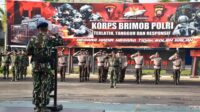 Upacara Tradisi Penerimaan Bintara Remaja Satbrimob Polda Kalbar
