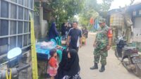 Pantau Kesehatan Balita Babinsa Koramil 12 Serangbaru Berikan Pendampingan