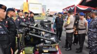 Satbrimob Polda Kalbar Apel Gelar Pasukan Operasi Liong Kapuas 2023