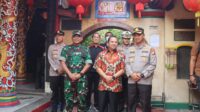 Kapolres Metro Tangerang Kota bersama Forkopimda Monitoring Persiapan Imlek 2574 di Sejumlah Vihara
