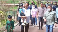 Cuti Bersama, Presiden Jokowi Ajak Cucu Kunjungi Solo Safari