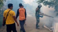 Berantas Demam Berdarah Perumahan Turi Jadi sasarannya Babinsa Koramil 01 Tambun