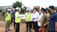 Presiden Jokowi Tinjau Pembangunan Sodetan Kali Ciliwung ke Kanal Banjir Timur