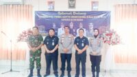 Pekokoh Silaturahmi dan Kantibmas Danramil 01 Tambun Sambut Kujungan Kapolres Metro Bekasi