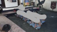 Polsek Cibinong Polres Bogor Amankan 14 Orang Pelajar Yang Hendak Tawuran
