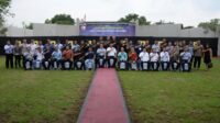 Perkokoh Sinergitas Danlanud Iswahjudi Gelar Latihan Menembak Eksekutif Bersama Forkopimda