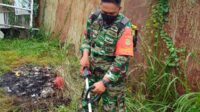 Babinsa Koramil 13 Kedungwaringin Pimpin Karya Bakti di Kampung Kedung Kole