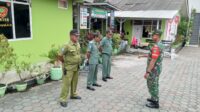 Ini Penyebabnya Babinsa Koramil 01 Tambun Gembleng Linmas Mangunjaya