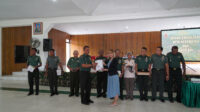 Sosialisasi BPJS Kesehatan dan Bank BRI Kepada Anggota Militer, Dan PNS Korem 181/PVT