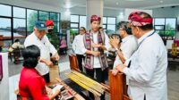 Presiden Jokowi Kunjungi Sentra Tenun Kabupaten Jembrana