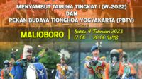 MARI KITA MERIAHKAN DRUMBAND TARUNA AAU DI MALIOBORO, YOGYAKARTA