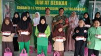 Koramil-13/Cisoka Kodim-0510/Trs Terus Berbagi Di Jumat Yang Berkah