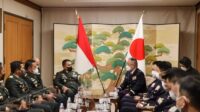 Courtesy Call Dengan Kepala Staf AD Jepang, Kasad Bahas Kerja Sama Militer Hingga Penanggulangan Bencana