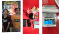 Dua Orang Pelaku Penyalahgunaan Narkotika di Amankan Polsek Citeureup