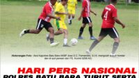 Hari Pers Nasional ke-77, Polres Batu Bara Gulirkan Turnamen Sepakbola Sinergi