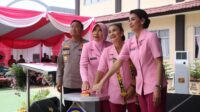 Ketua Pembina Yayasan Kemala Bhayangkari meresmikan Penyempurnaan Gedung SMP dan SMA Kemala Bhayangkari 1 Kubu Raya