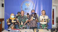 Kodam XII/Tpr Serahkan Pelaku Dan Barang Bukti 7,1 Kg Narkotika Jenis Sabu ke BNN Kalbar