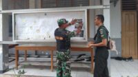Koramil 13 Kedungwaringin Pasang Banner Pendaftaran Calon Tamtama PK TNI AD Gelombang I TA.2023