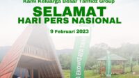 Keluarga Besar Tahfidz Group Mengucapkan Selamat Hari Pers Nasional
