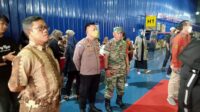 Dukung Produk Dalam Negeri Babinsa Koramil 01 Tambun Hadiri Kunjungan Menteri Perdagangan RI Zulkifli Hasan