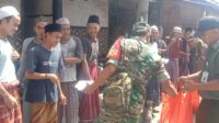 Jumat Berkah Koramil 05/Balaraja Kodim 0510/Tigaraksa Berbagi Nasi Kotak Di Ponpes Azzatakiyah