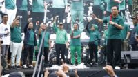 Bupati Gowa Hadiri Jalan Sehat Harlah Emas PPP Di Malino