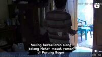 Aksi Pencurian di Rumah Warga Terekam CCTV, Pihak Kepolisian Gelar Penyelidikan