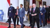 Presiden Jokowi Terima Delegasi World Water Council di Istana Merdeka