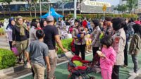 Pamobvit Polda Metro Jaya PATROLI CAR FREE DAY PRESISI
