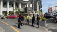 Personel Detasemen Gegana Kalbar Turun Tanggan Dalam Membantu Satuan Wilayah