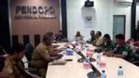 DANDIM MERAUKE BERSAMA PEJABAT PEMDA MAPPI GELAR TATAP MUKA