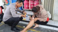 Respon Cepat Kapolres Metro Tangerang Kota Bantu Korban Kecelakaan Lalu Lintas