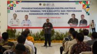 DITJEN HUBDAT-PEMKAB BANYUMAS TANDATANGANI PERJANJIAN PINJAM PAKAI TERMINAL TIPE A BULUPITU